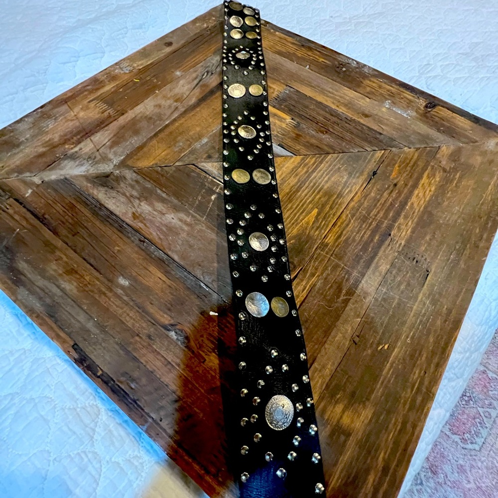 Black Leather Belt